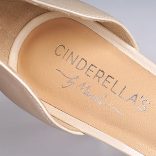 Cinderella's by Marcela Brautschuhe in ivory für Damen für Hochzeit aus München