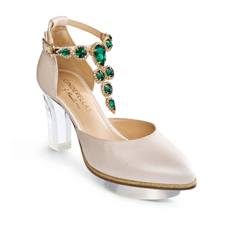 T-Stripe JUWELENKÖNIGIN in smaragdgrün-gold