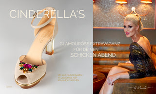 Abendschuhe gold