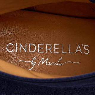 MARINAS blaue Stiefeletten
