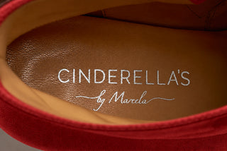 RUBIS rote Stiefeletten, Dirndlschuhe