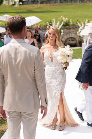 Broschen DUNKELBLAU-PEARL mit silbernem Untergrund, 2er Set