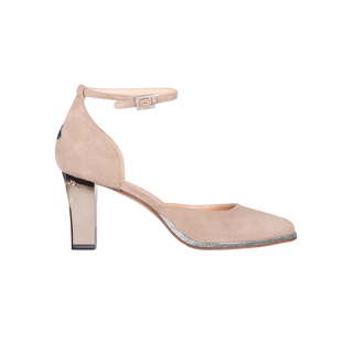 COFFEES beige Closetoes Riemchenpumps Spitz