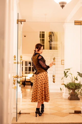 NOIRS schwarze Peeptoes Stiefeletten