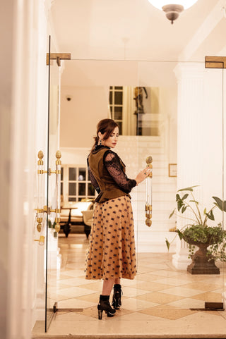 NOIRS schwarze Peeptoes Stiefeletten