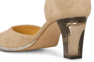 COFFEES beige Closetoes Riemchenpumps Spitz